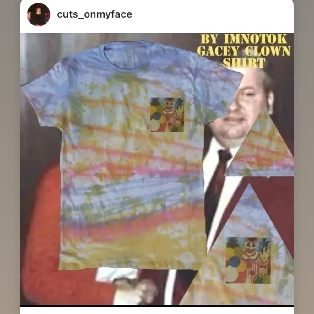 Gacey clown shirt by Imnotok